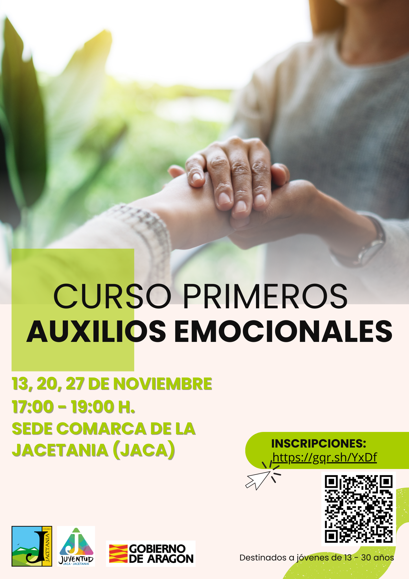CURSO PRIMEROS AUXILIOS EMOCIONALES