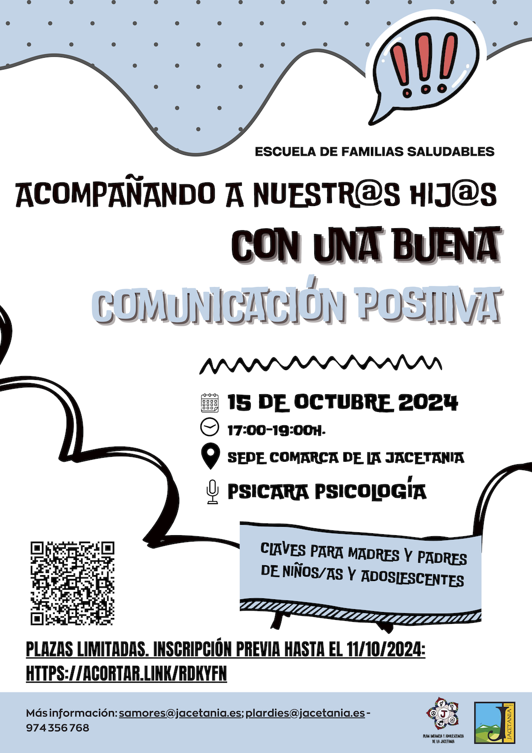 ¡Acompañemos a nuestr@s hij@s con una comunicación positiva!