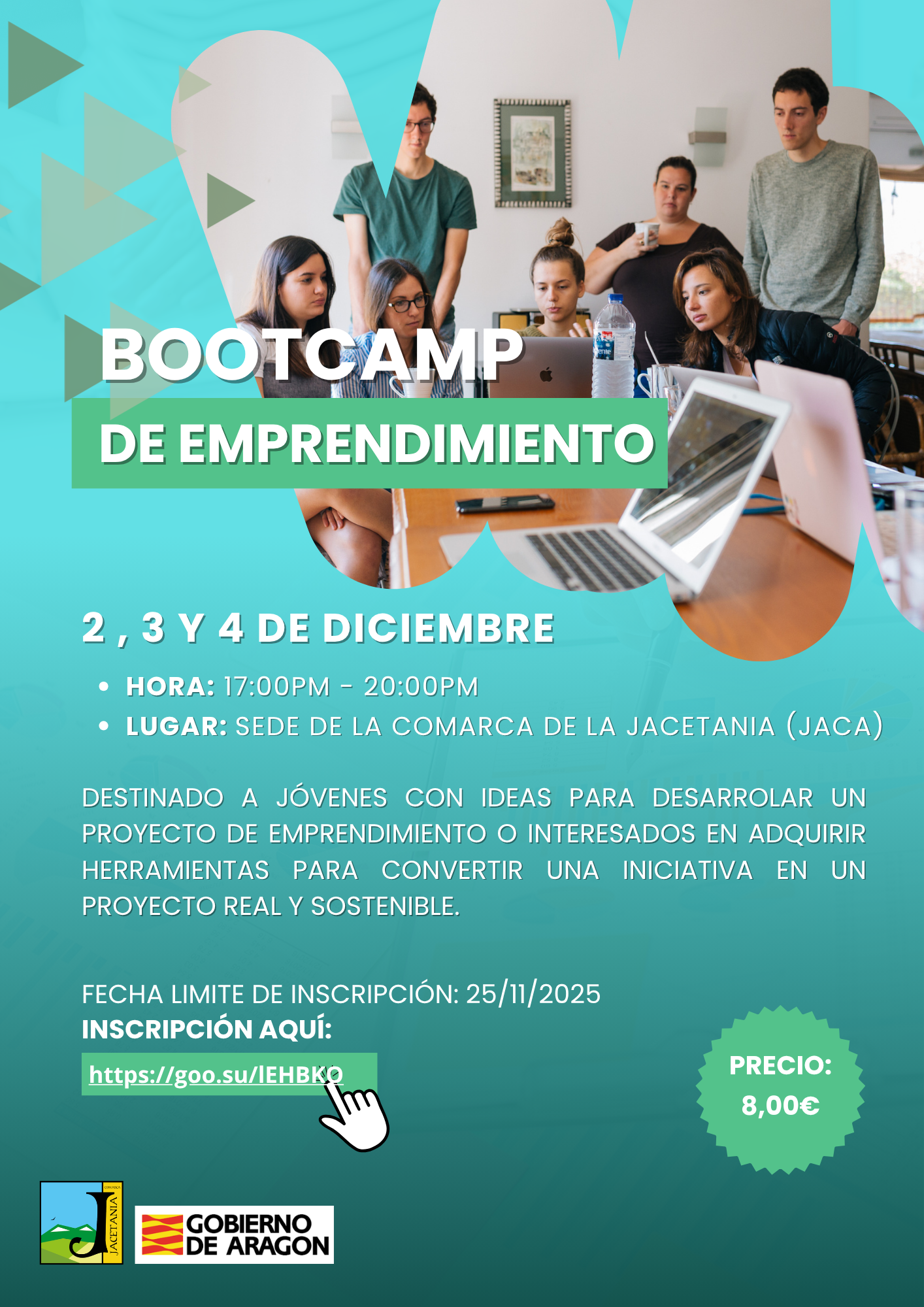 BOOTCAMP DE EMPRENDIMIENTO (2,3 y 4 de diciembre)