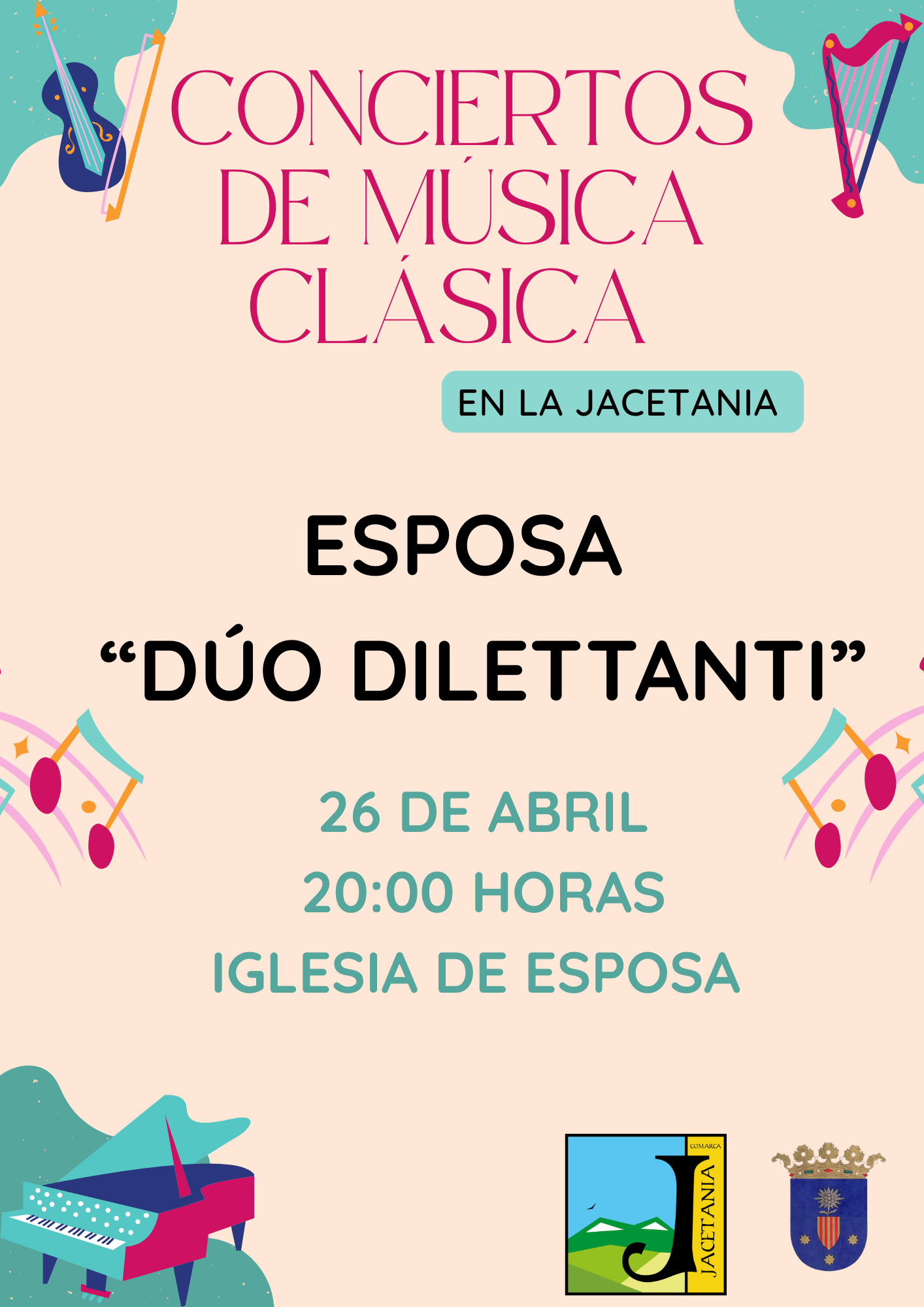 CONCIERTOS DE MÚSICA CLÁSICA EN LA JACETANIA. 