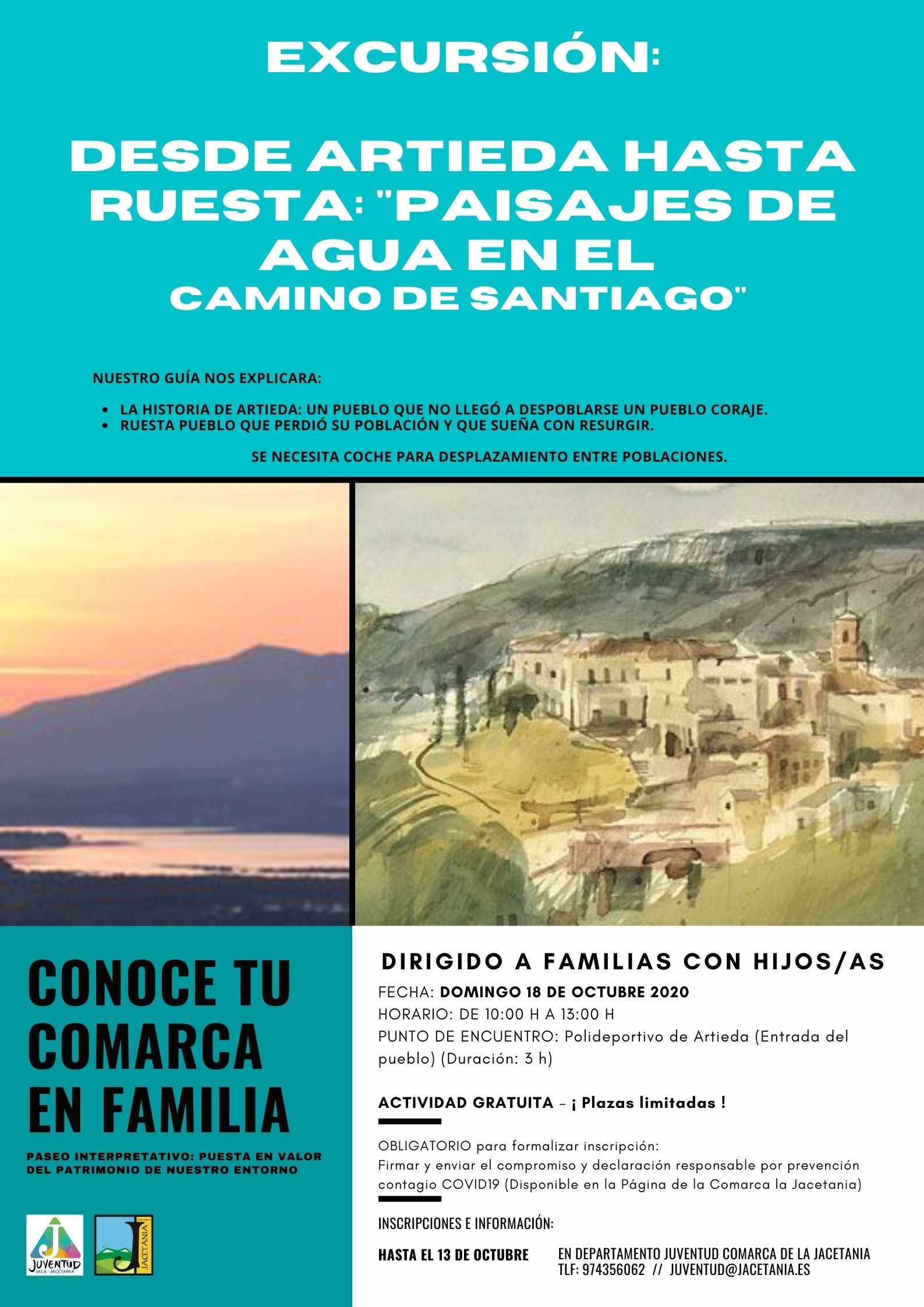 Conoce tu Comarca en Familia. Excursión de Artieda a Ruesta