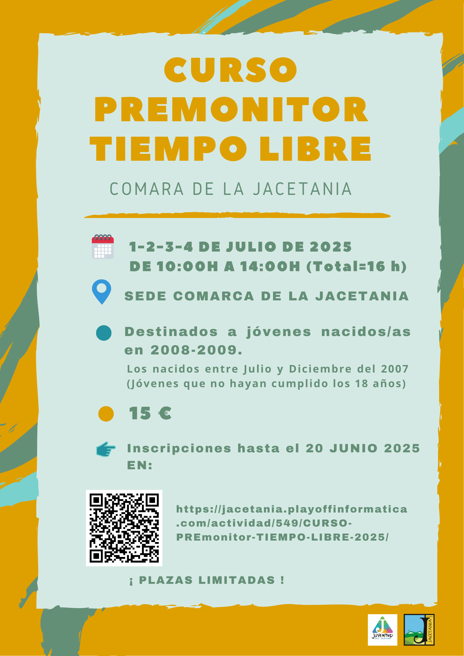 CURSO PREMONITOR DE TIEMPO LIBRE 