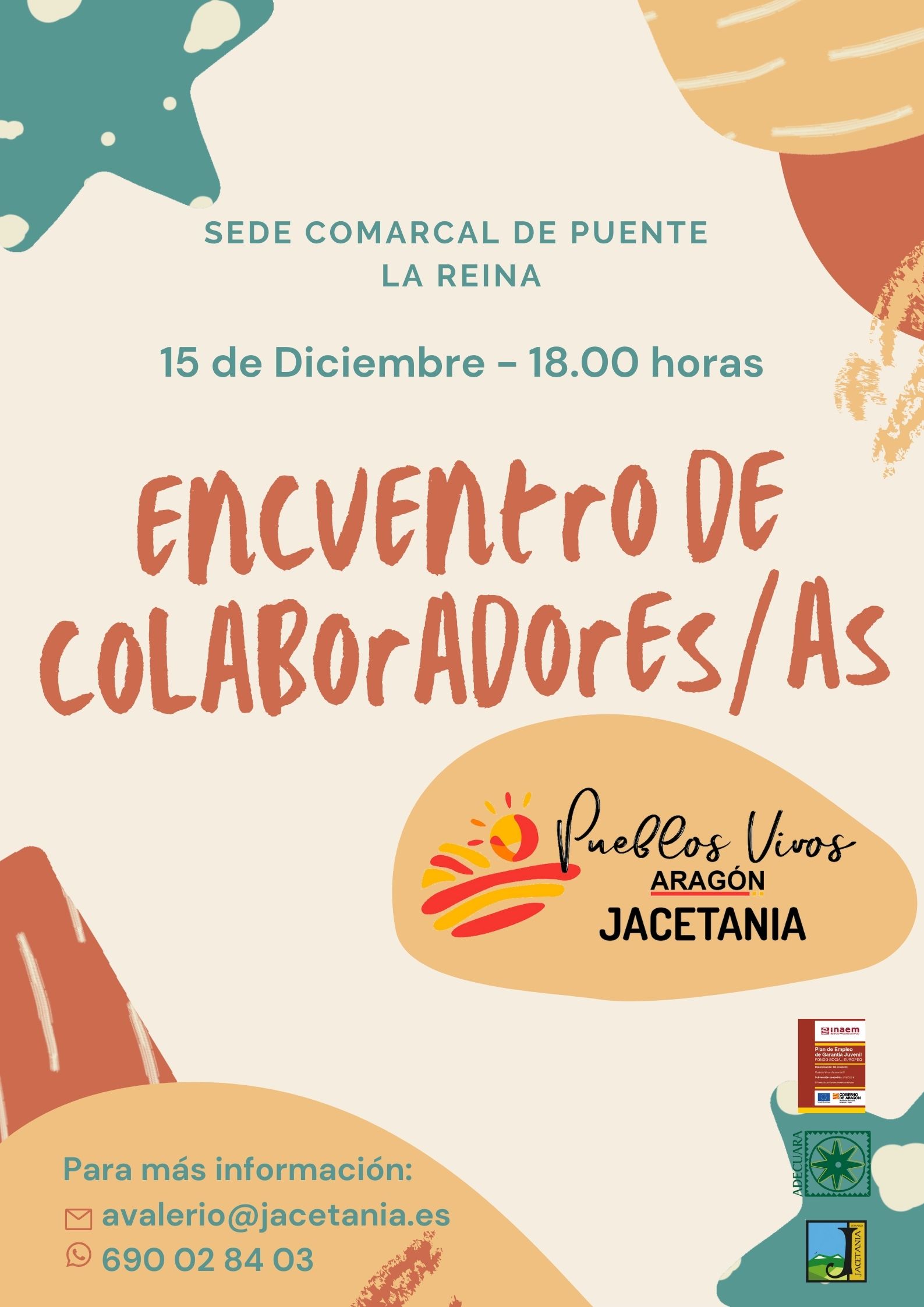 Encuentro de colaboradores/as de Pueblos Vivos Jacetania