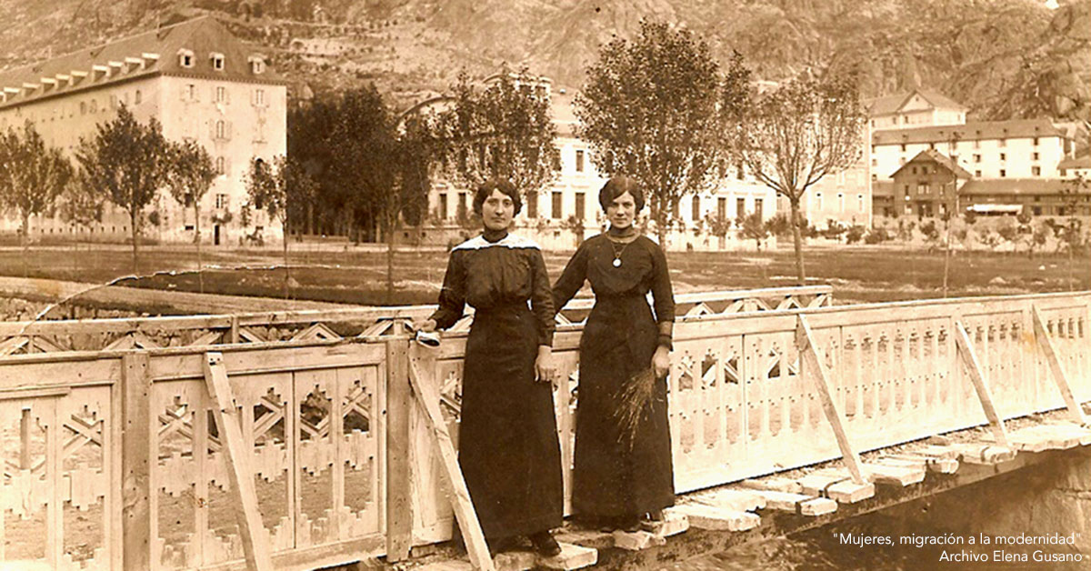 “Mujeres, migración a la modernidad” reivindica el papel de la mujer a principios del siglo XX en el Pirineo