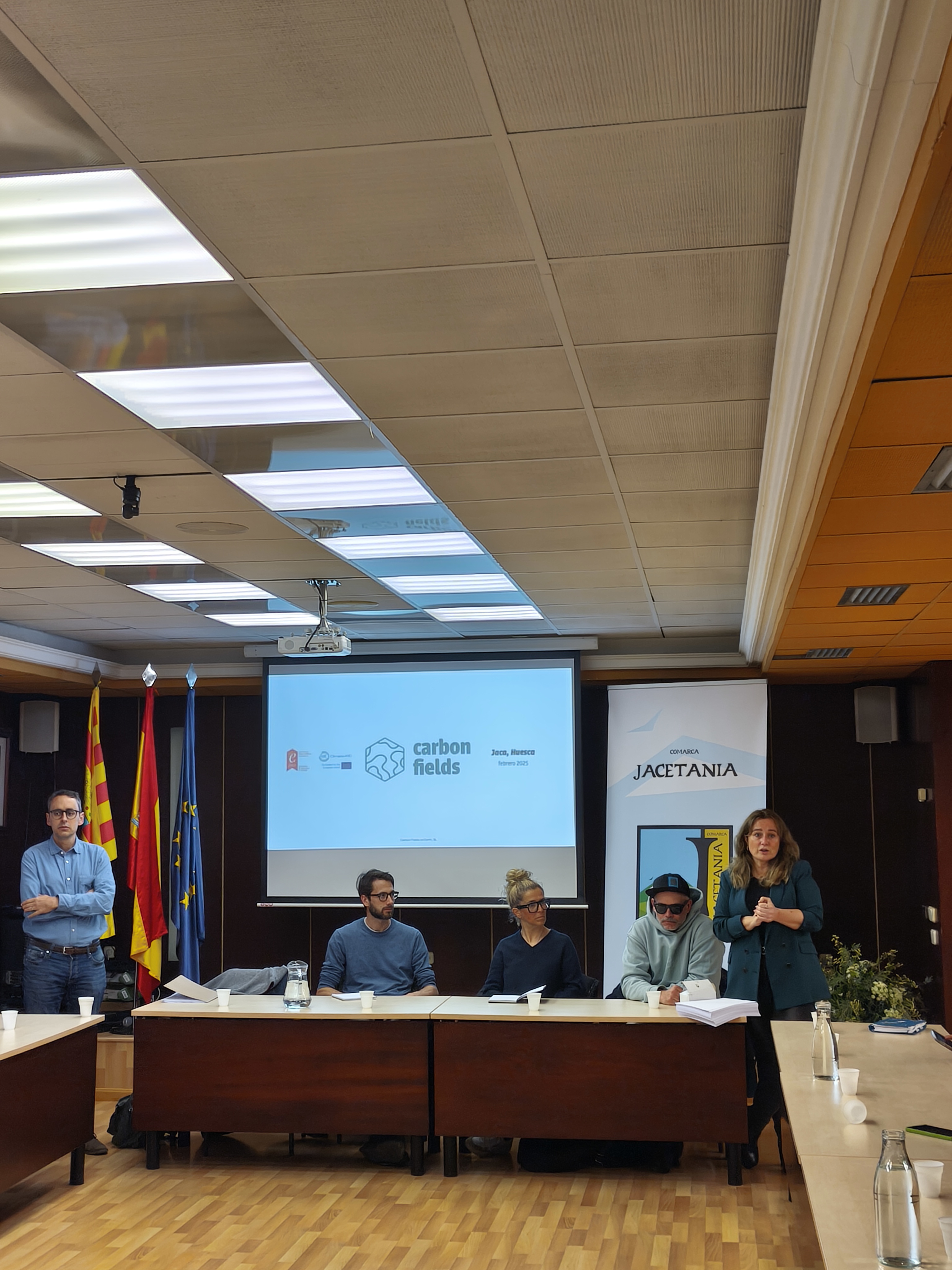 CarbonFields presenta su innovador proyecto de biocarbón en la Comarca de La Jacetania