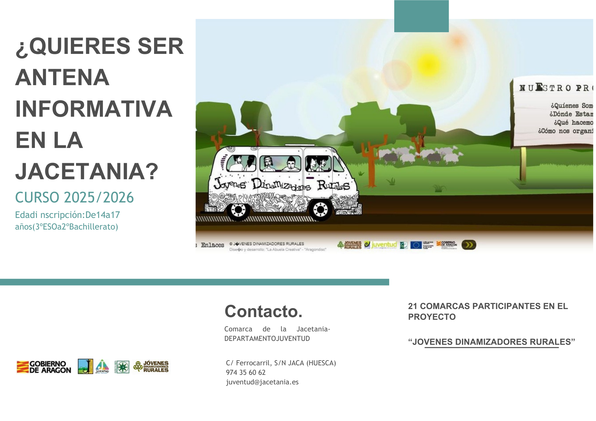 CONVOCATORIA ANTENAS INFORMATIVAS CURSO 2025/2026
